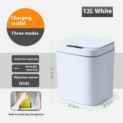 Smart Inductive Ashbin Home Living Room Bathroom Automatic