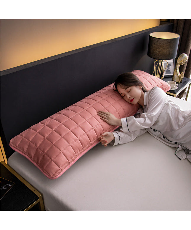 Waterproof Quilted Long Double Pillowcase – Perfect for Couples and Large Beds