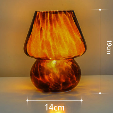 Mushroom Lamp – Blue, Dream Blue, or Orange | Modern Accent Lighting