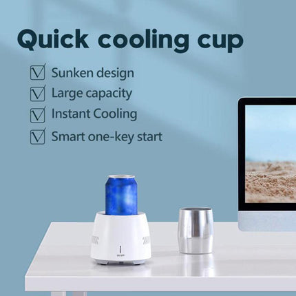 Portable Fast Cooling Cup | Electronic Drink Cooler for Beer & Coffee