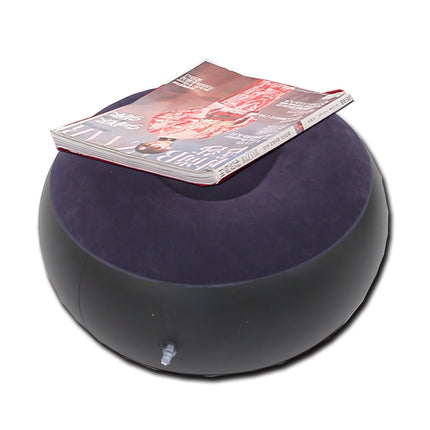 Inflatable Lounge Chair & Footstool | Cosy Foldable Chill Seat