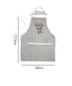 Grey apron