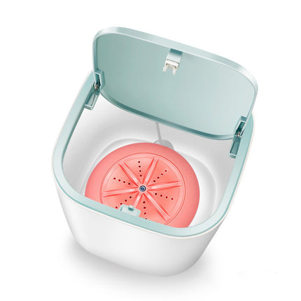 USB Mini Washing Machine – Compact Macaron Colours | Ikeame