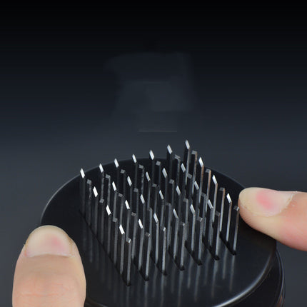 Hand-Held Meat Tenderiser – 56 Stainless Steel Stamps, Tenderize Meat | Ikeame