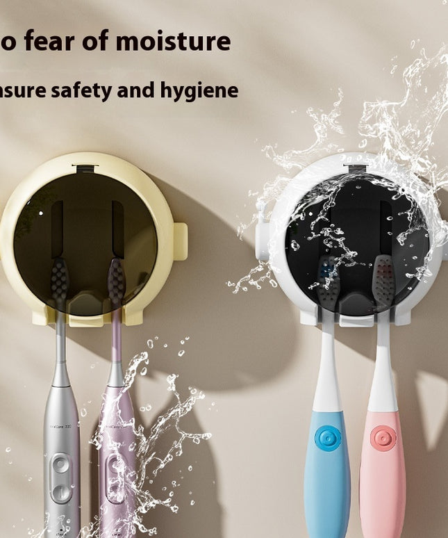 Bathroom Punch-free Wall-mounted Spaceman Toothbrush Holder