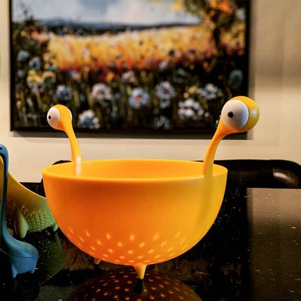 Big Eyes Fruit Basket & Colander | Cute Kitchen Drain Basket
