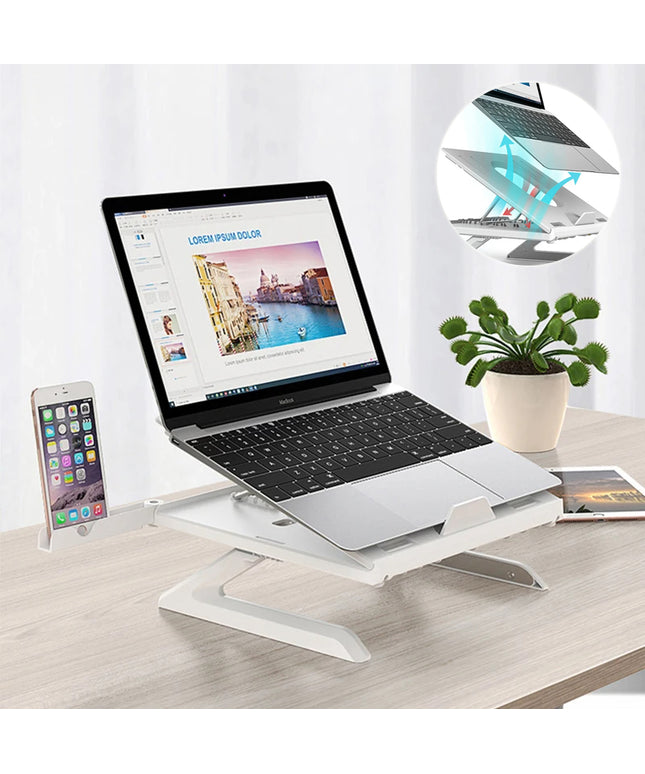 Multifunctional Folding Laptop Stand Aluminium Monitor Riser