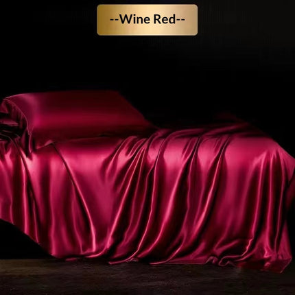 Silk Bedding Set | Luxury Duvet Cover 4 Piece