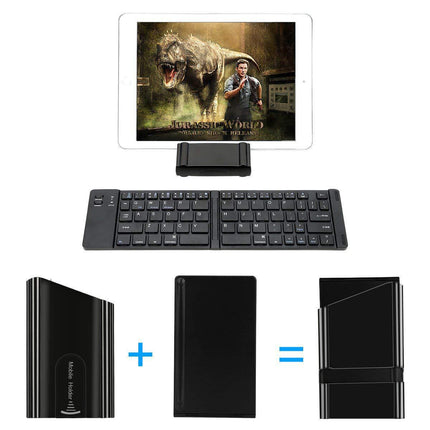 Bluetooth foldable metal keyboard – Trendy & Practical for Daily Living