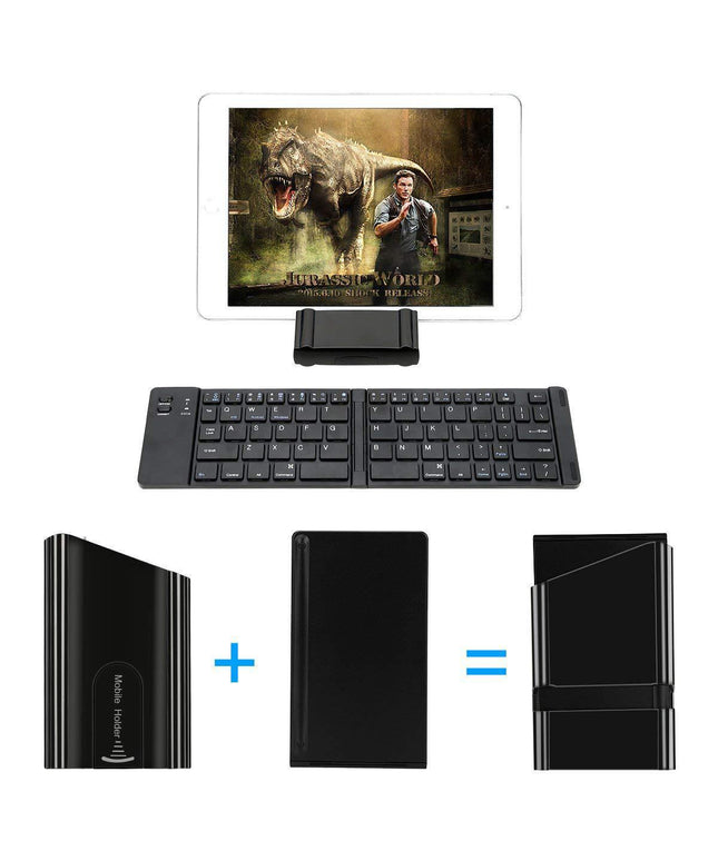 Bluetooth foldable metal keyboard – Trendy & Practical for Daily Living