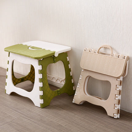Children's Bathroom Small Bench Portable Plastic Folding Stool