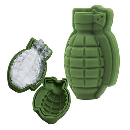 Grenade-Shaped Silicone Mold – Ice, Chocolate, Cake