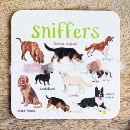 Funny Bird Pun Coasters Set | Novelty Drink Mats