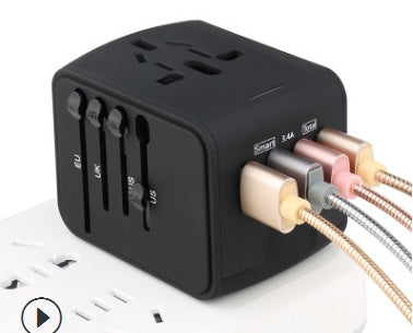 Multi-Function Travel Socket Universal USB Charger