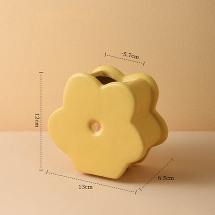 Stackable Flower Vase Set – Cute Ceramic Build-Your-Own Bloom