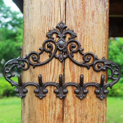 European Retro Nostalgic Wrought Iron Garden Hook
