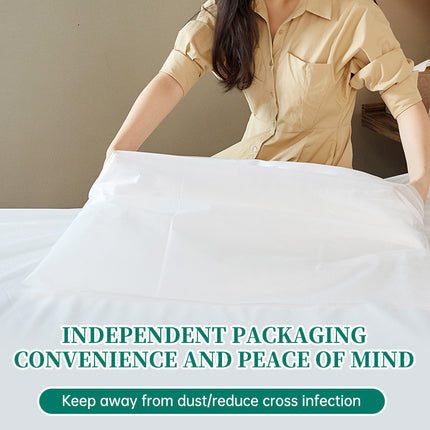Disposable Portable Bed Duvet Cover Pillowcase Travel Double-bed Four-piece Suit Three-piece Set