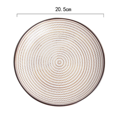 Underglaze ceramic and wind dish