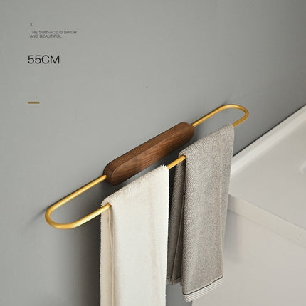 No Punching Towel Rack Light Luxury Bathroom Towel Hanging