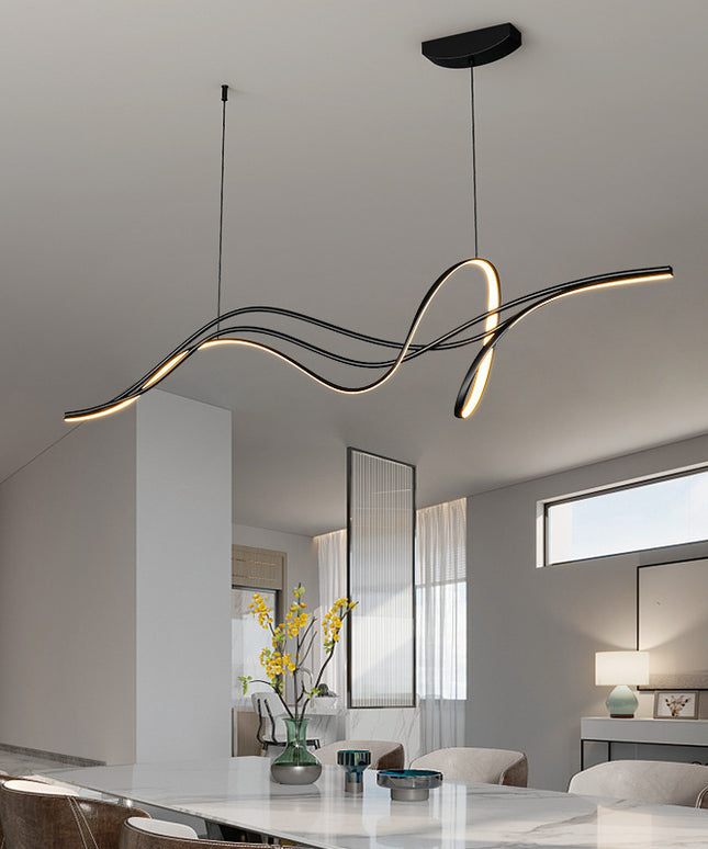 Dining Room Chandelier Modern Minimalist Creative Abstract Lamps