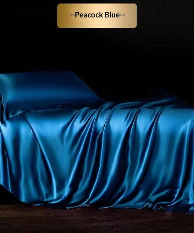 Silk Bedding Set | Luxury Duvet Cover 4 Piece
