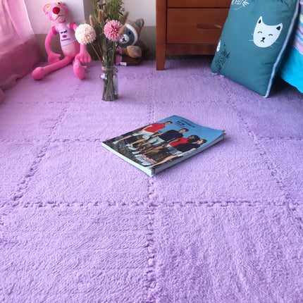 Interlocking Plush Floor Mats | Soft Foam Tiles for Home