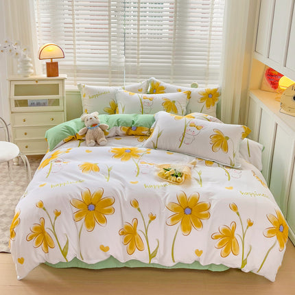 Household bedding student single minimalist style quilt cover sheets – Trendy & Practical for Daily Living