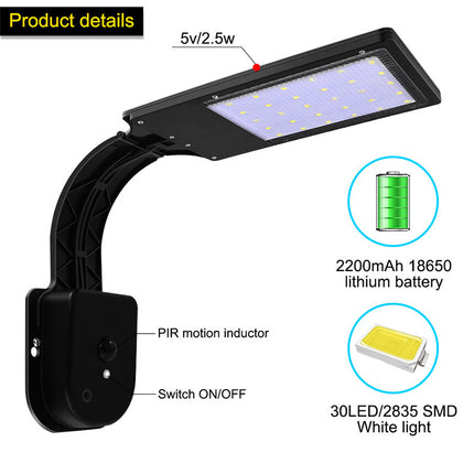 Garden Remote Control Sensor Wall Lamp Rural Street Lamp