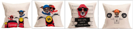 Funny Jack Russell Cushion Covers | Dog Meme Pillowcases Set