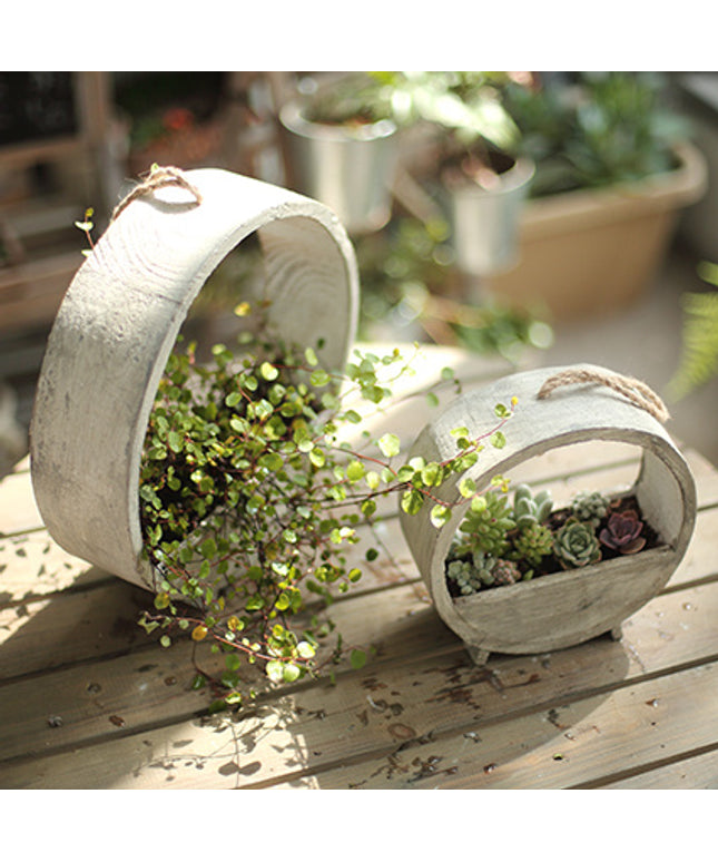 Wooden Flower Stand – Indoor & Outdoor | Tower or Round, Large or Small