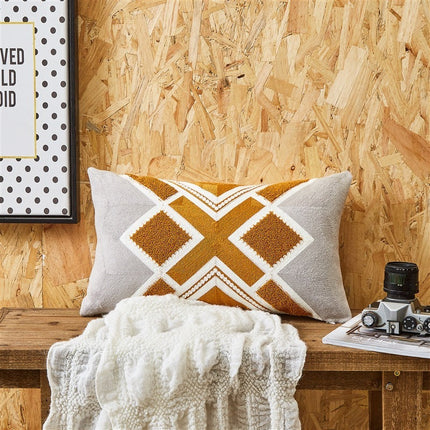 Geometric Embroidered Cushion Covers - 29 Designs | Modern Nordic Pillowcases