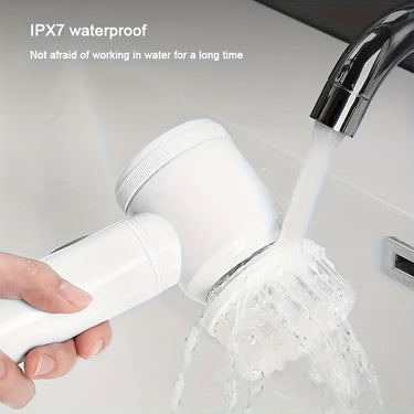 Electric Spin Cleaning Brush – USB Rechargeable Power Scrubber | Ikeame