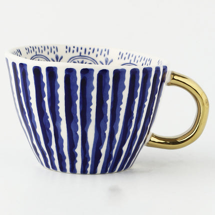 Nordic Irregular Mug | Geometric Ceramic Coffee Cup