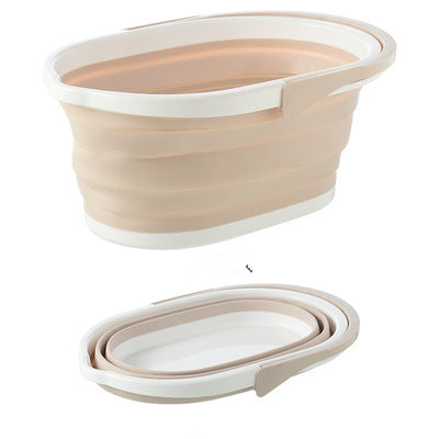 Portable folding car washing bucket