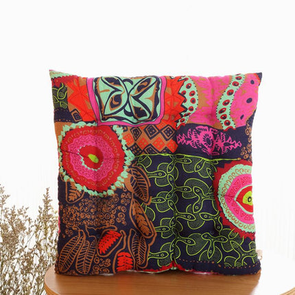 Extra Thick Boho Chair Cushion | Comfortable Decorative Seat Pad