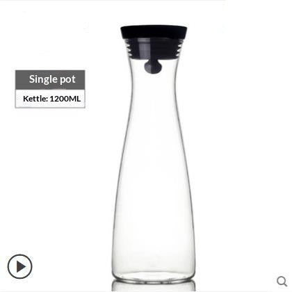 Nordic Style High Borosilicate Glass Water Jug Juice Jug