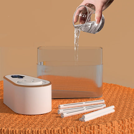 Electric Three Jet Humidifier – Large Capacity Desktop Aroma Diffuser with Atmosphere Lamp