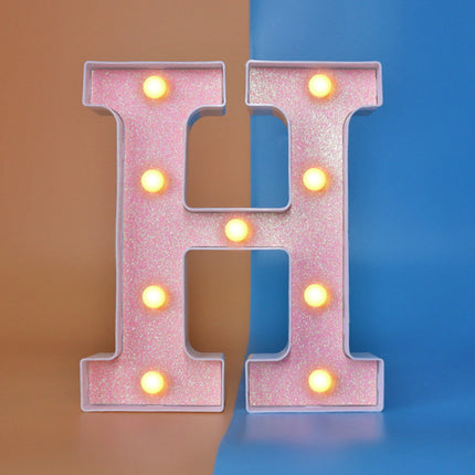 Night Light English Letter Lamp Birthday Party