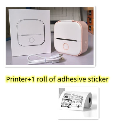 Portable Mini Thermal Label Printer Bluetooth Inkless Pocket Printer
