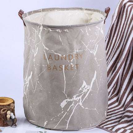 Drum Dirty Clothes Basket Cartoon Toilet Bathroom