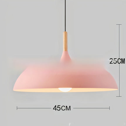 Modern Minimalist Pendant Chandelier – Colourful Ceiling Light (32cm / 35cm / 45cm)