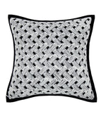 Jacquard knitted mesh