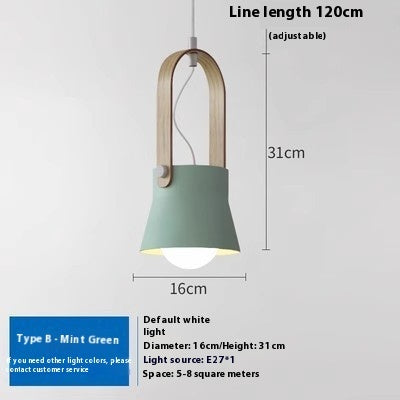 Nordic Pendant Light Shade – Modern Dome & Triangular Designs (6 Colours, 3 Shapes)