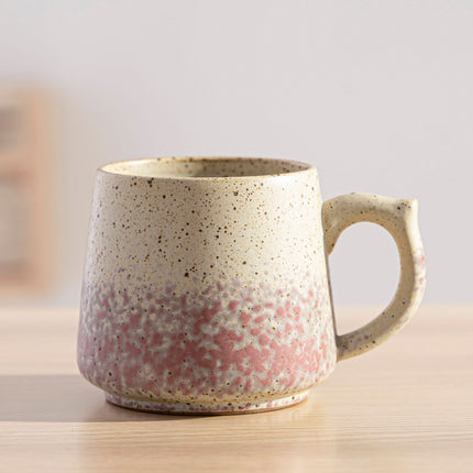 Retro Stoneware Mug | Kiln Glaze Japanese Style Coffee Cup