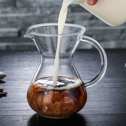 Glass Drip Brew Coffee Pot ☕ – 400ml, Rounded or Triangular