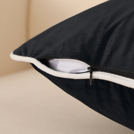 Home fashion simple solid color velvet pillowcase – Trendy & Practical for Daily Living