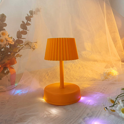 Retro Music Mini Table Lamp with Lighting & Music – Pink, Blue, Purple, Red | Ikeame