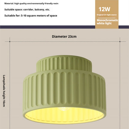 Nordic Style Ceiling Light – Pendant & Flush Mount | 4 Colours