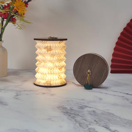 Collapsible Portable Desk Lantern – Artistic Rechargeable Lamp (10 Designs) | Ikeame