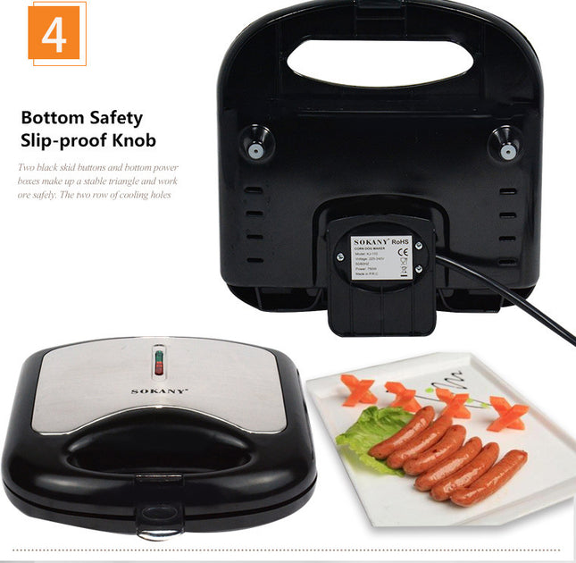 Hot Dog & Sausage Frying Machine – Non-Stick Kitchen Gadget | Ikeame